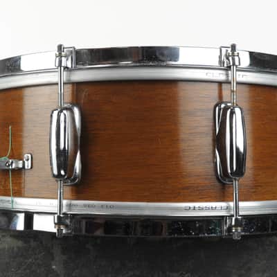 1950s Slingerland 5x14 Natural Student Radio King Snare Drum image 5