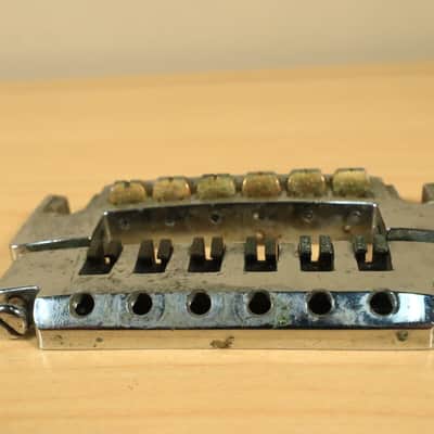 Schaller 456 Electric Guitar Adjustable Wraparound Bridge Tailpiece Germany image 2