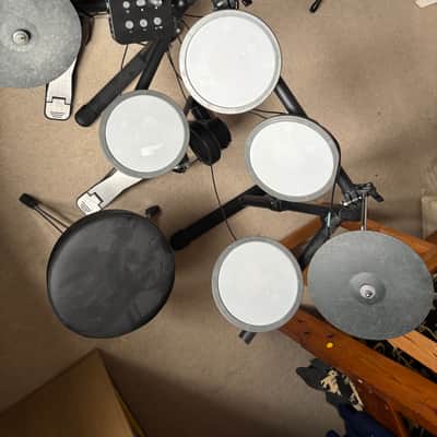 VISION DRUM 7-piece Mesh Compact Electronic Drum Kit for Beginners with Accessories Vision Drum+ 2020 - Black image 4