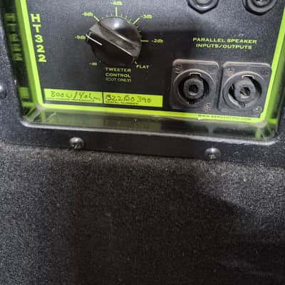 Bergantino HT322 Mid 2000's - black cloth image 4