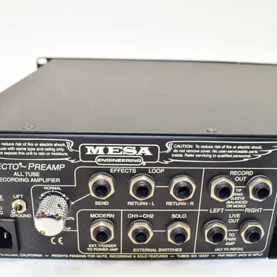 Mesa/Boogie Rectifier Recording Preamp 2-channel Tube Preamp image 8