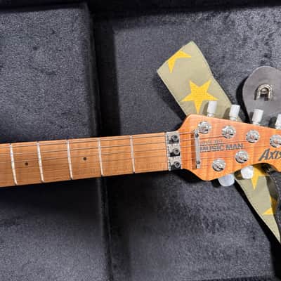 Ernie Ball Music Man Axis HH Tremolo 2022 - Present - Honey Pot Flame image 8