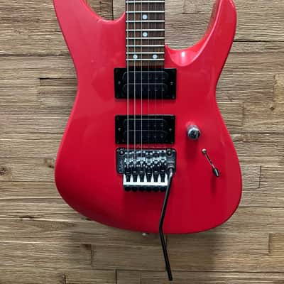 Charvel Fusion Deluxe 1990 1991 - Pearl Red MIJ * Routed for Humbucker in Neck* image 4