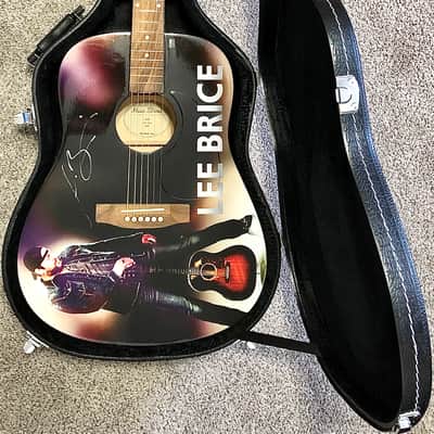 MINT LEE BRICE Main Street Acoustic Guitar MA-241N and Hard Case image 12