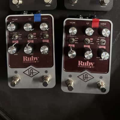 Universal Audio Ruby ’63 Top Boost Amplifier 2022 - Present - Ruby / Silver image 4