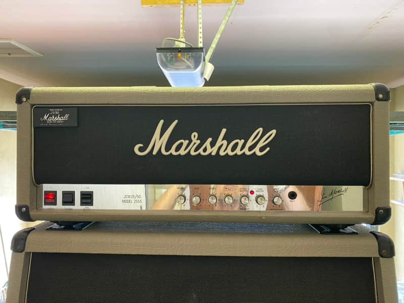 Marshall Silver Jubilee 2555 100W Head with Footswitch & Matching 2551A/2551B Bild 1