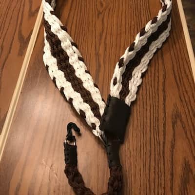 Willie Nelson style guitar strap 2019 image 6