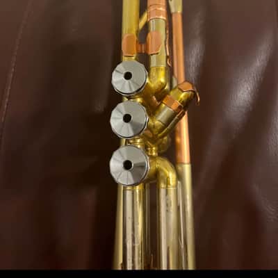 Getzen Super Deluxe Bb Trumpet (1957) SN 78838 (100% lacquer - gold tint)(professional) image 3