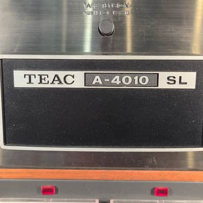 Vintage 1960s TEAC A-4010 1/4" 2-Track Stereo Reel-To-Reel Tape Deck w/ Plastic Cover & Extra Scotch Reel image 2