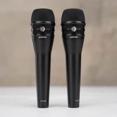 2 Shure KSM8 Dualdyne Dynamic Cardioid Microphones #59278 image 2