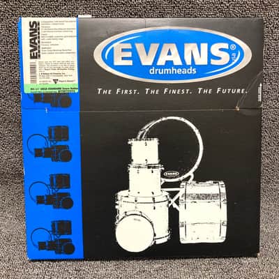 Evans 14" Rare MX Gold Standard Marching Snare Batter Head w/ Internal Ring SB14MXGS image 2