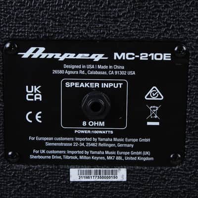 Ampeg Micro-CL Bass Stack Electric Bass Guitar Amplifier Head and 2 x 10 Cabinet image 8