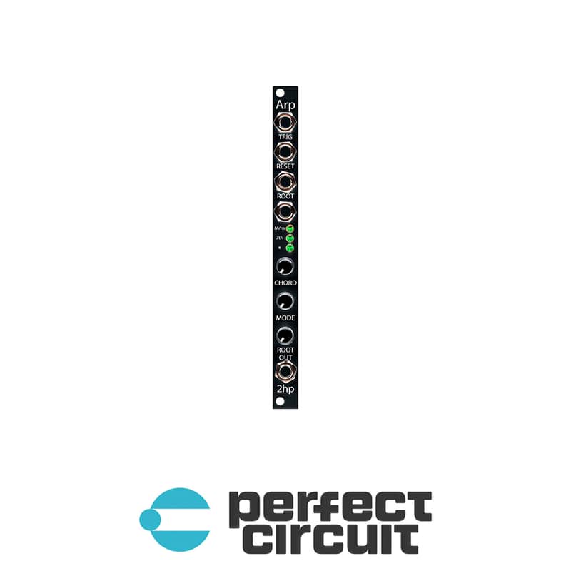 2hp Arp Gate-Driven Arpeggiator (Black) image 1