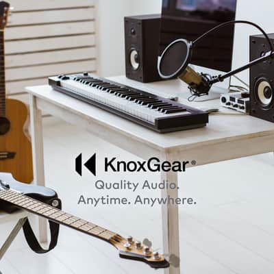 Knox Gear 88-Key Keyboard Stretchy Spandex Dust Cover (Black) image 9