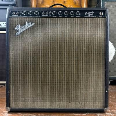 1964 Fender Concert Amp Vintage 4x10 Pre-CBS Blackface FEIC Tube Guitar Combo Amplifier image 1