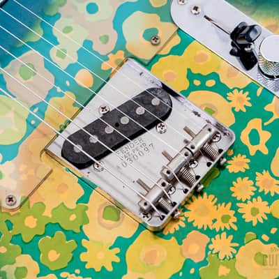 1987 Fender Telecaster Blue Flower '69 Vintage Reissue TL69-75, Collector-Grade, Japan MIJ Fujigen image 8