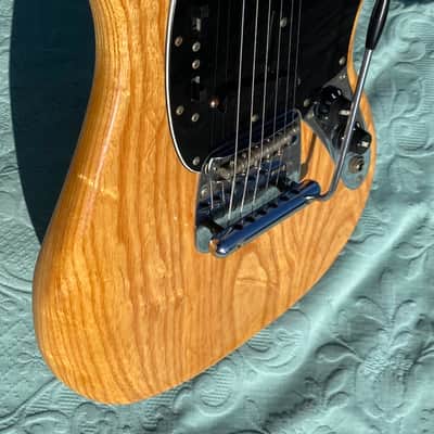 Fender Mustang 1978 - Natural - Near Mint - Maple Fingerboard image 6