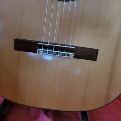 Master Luthier John McMahan Made to Order Classical 1978, German Spruce, Brazilian Cherry image 4