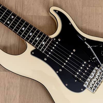 2014 Fender Aerodyne Stratocaster AST-M/SSH Medium Scale 24 3/4" White, Japan MIJ image 7