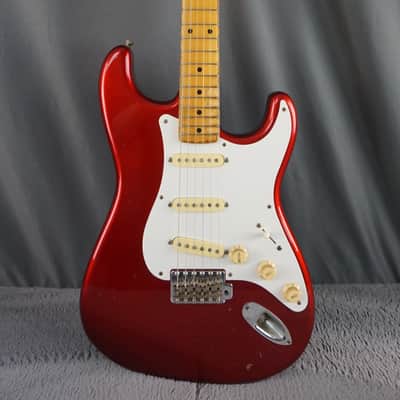Fender Japan ST57-500 Stratocaster 1989 Candy Apple Red image 2