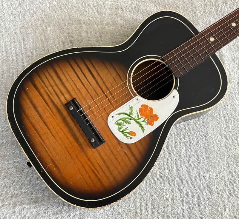 Silvertone Student Acoustic 1960s - Sunburst