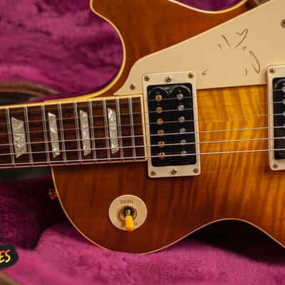 Gibson Jimmy Page Signature Les Paul Standard 1996 Hi Figured Honeyburst -VIDEO- image 8
