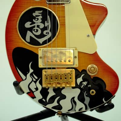 Fernandes ZO-3 Art Rock Series DAZED JIMMY PAGE LED ZEPPELIN model image 2