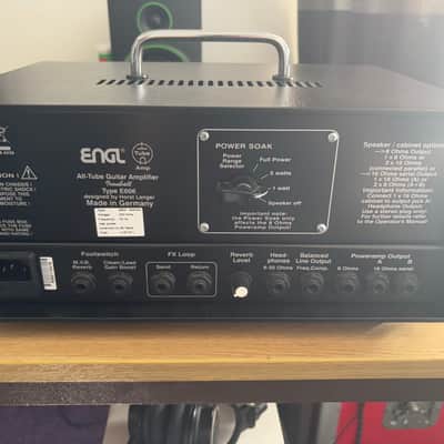 ENGL Ironball E606 4-Channel 20-Watt Guitar Amp Head - Black image 3