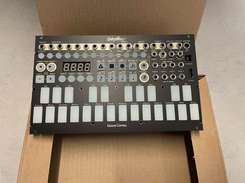 Endorphin.es Ground Control Eurorack Synth Module 2019 - Present - Black image 1