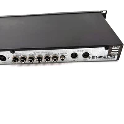 E-mu Systems Emu Proteus 2000 Sound Module Model 9094 1999 Rack Effects Black image 6