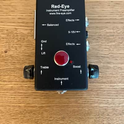 Red-Eye | Active & Passive Preamp DI Box with Clean Boost Switch & Effects Loop image 2