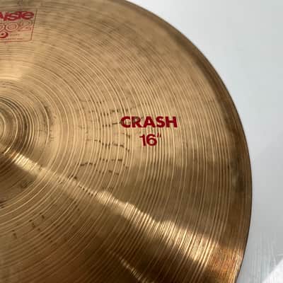Paiste Crash 16” 2002 Cymbal Cracked image 4