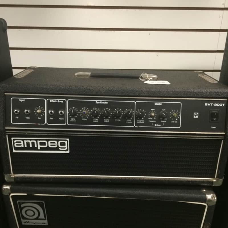 Ampeg Svt-200T Made in Usa 350W Bass Amp Head | Reverb