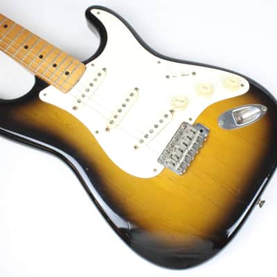 1987 Fender American Vintage 1957 Reissue Stratocaster '57 AVRI Sunburst +OHSC 3-Way Switch 1980s USA Strat image 9