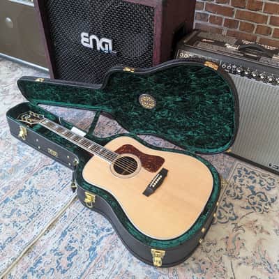 Guild USA D-55 Dreadnought Acoustic Guitar - Natural image 9