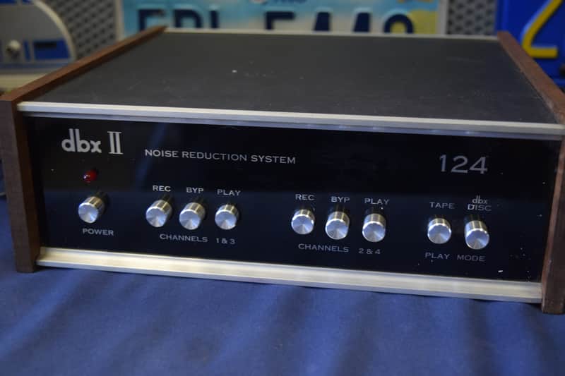 dbx 124 4-Channel Type II Noise Reduction System image 1