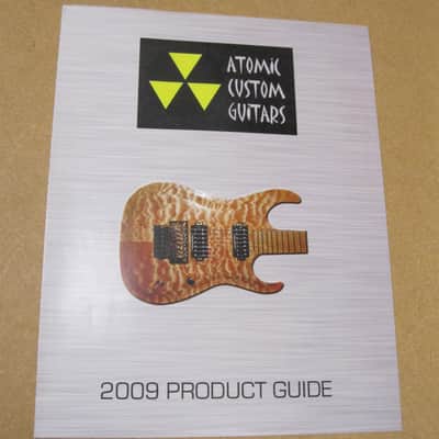Atomic Custom Guitars Product Guide 2009 image 1