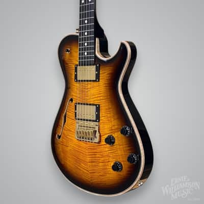 Knaggs Kenai Trem HB Electric Guitar, Black Burst image 2