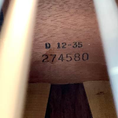 Martin D12-35 Natural 12 strings 1971 image 25
