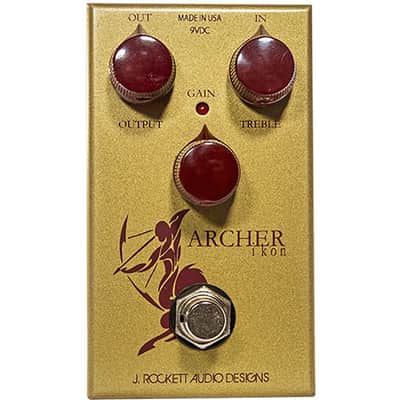 Mint J. Rockett Audio Designs Archer Ikon Overdrive and Boost Guitar Effect Pedal image 1