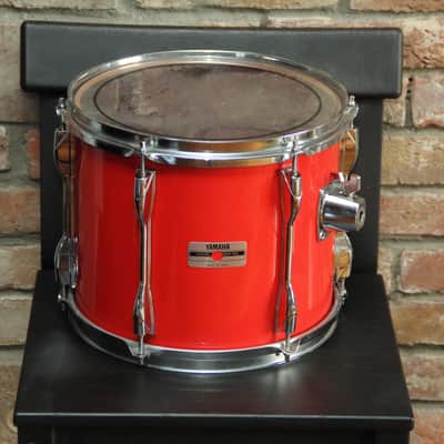 Yamaha Recording Custom 9000 - Hot Red 13"x11 rack tom image 3