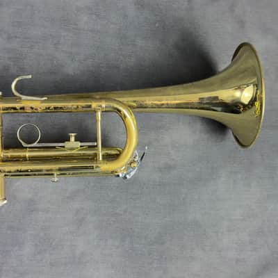 1980s-1990s Bach TR300H2 Bb Trumpet with original Hard Case image 7