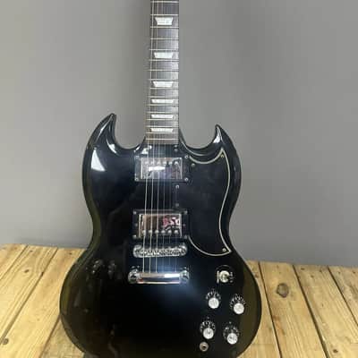 Epiphone Sg Black Guitar 2007 image 2
