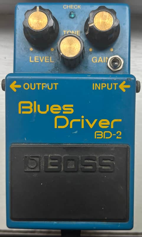 Keeley Boss BD-2 Blues Driver Overdrive with Phat Mod 2010s - Blue