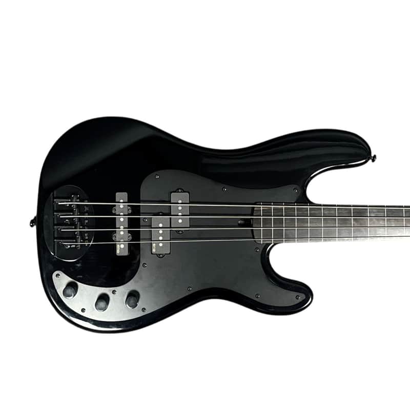 Lakland Skyline 44-64 GZ FRETLESS, Gloss Black / Lined Ebony /Geezer Butler EMG's *ON ORDER ETA JULY 2026 * image 1
