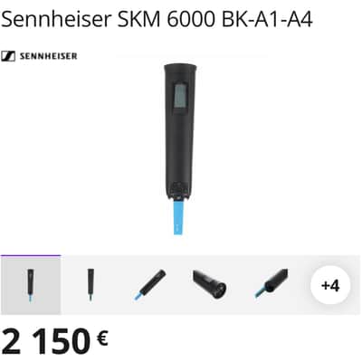 Sennheiser Digital 6000 SET Black image 5