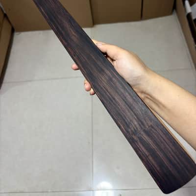 AAAA 6 String Rosewood Fretless Natural wood color Maple Electric guitar neck image 4