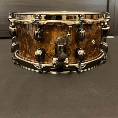 Tama LGM146 6x14" S.L.P. Series G-Maple Snare Drum 2019 - Present - Kona Mappa Burl image 8