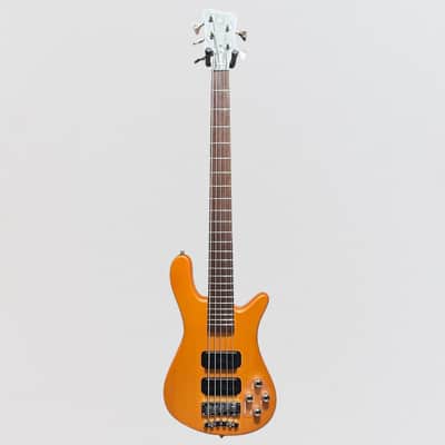 Warwick Rockbass Streamer Standard 5-String Electric Bass Guitar - Honey Violin image 10