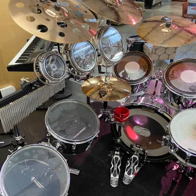 Slingerland/Gibraltar/Remo/Paiste Vintage drumset 1974 Chrome image 3
